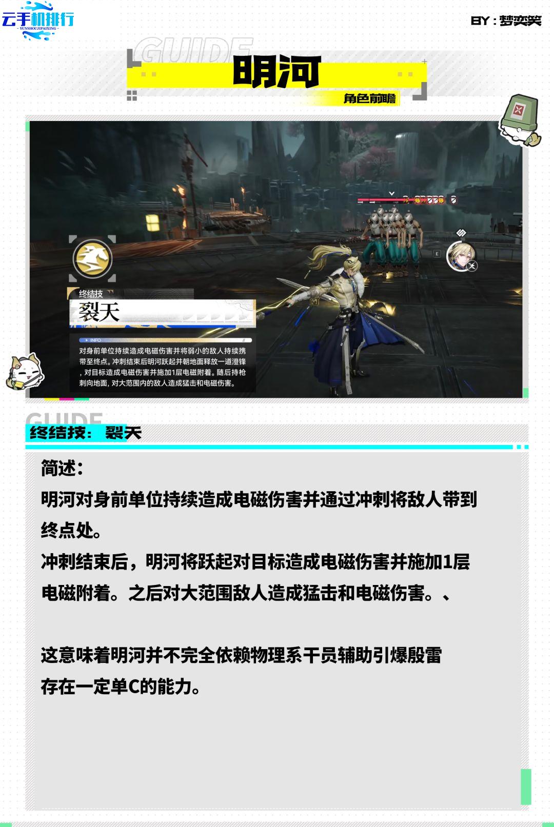 明日方舟终末地V1.6 明河电磁系副C强度前瞻